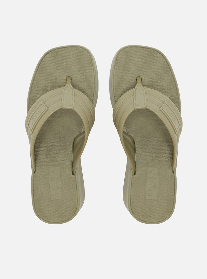 Tamanco Verde Flatform Lulu Brizza
