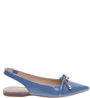 Sapatilha Verniz Slingback Nó Bluebird