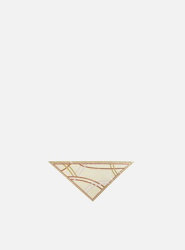 Arezzo — Lenço Triangular Multicolorido Brizza