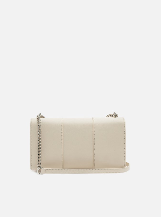 Bolsa Tiracolo Off-White Média Recortes