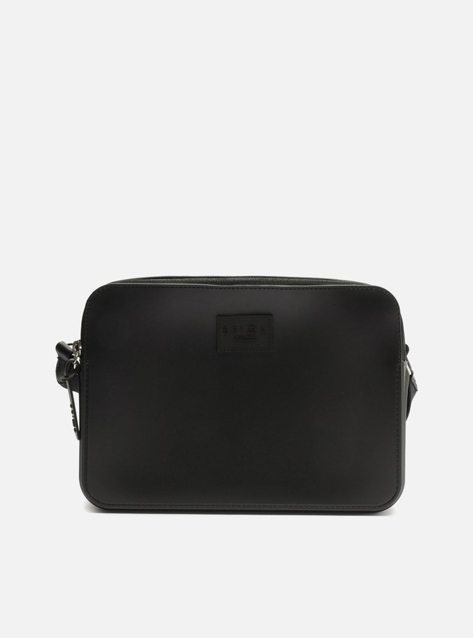 Bolsa Tiracolo Preta Cacau Média Brizza