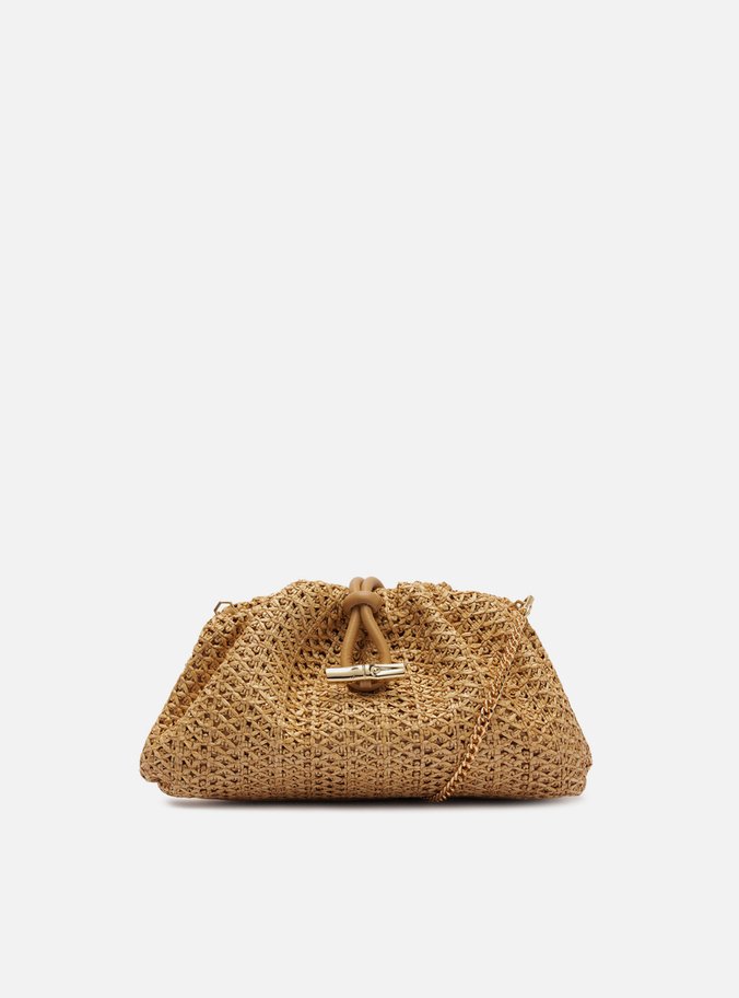 Bolsa Tiracolo Bege Palha Isla Média