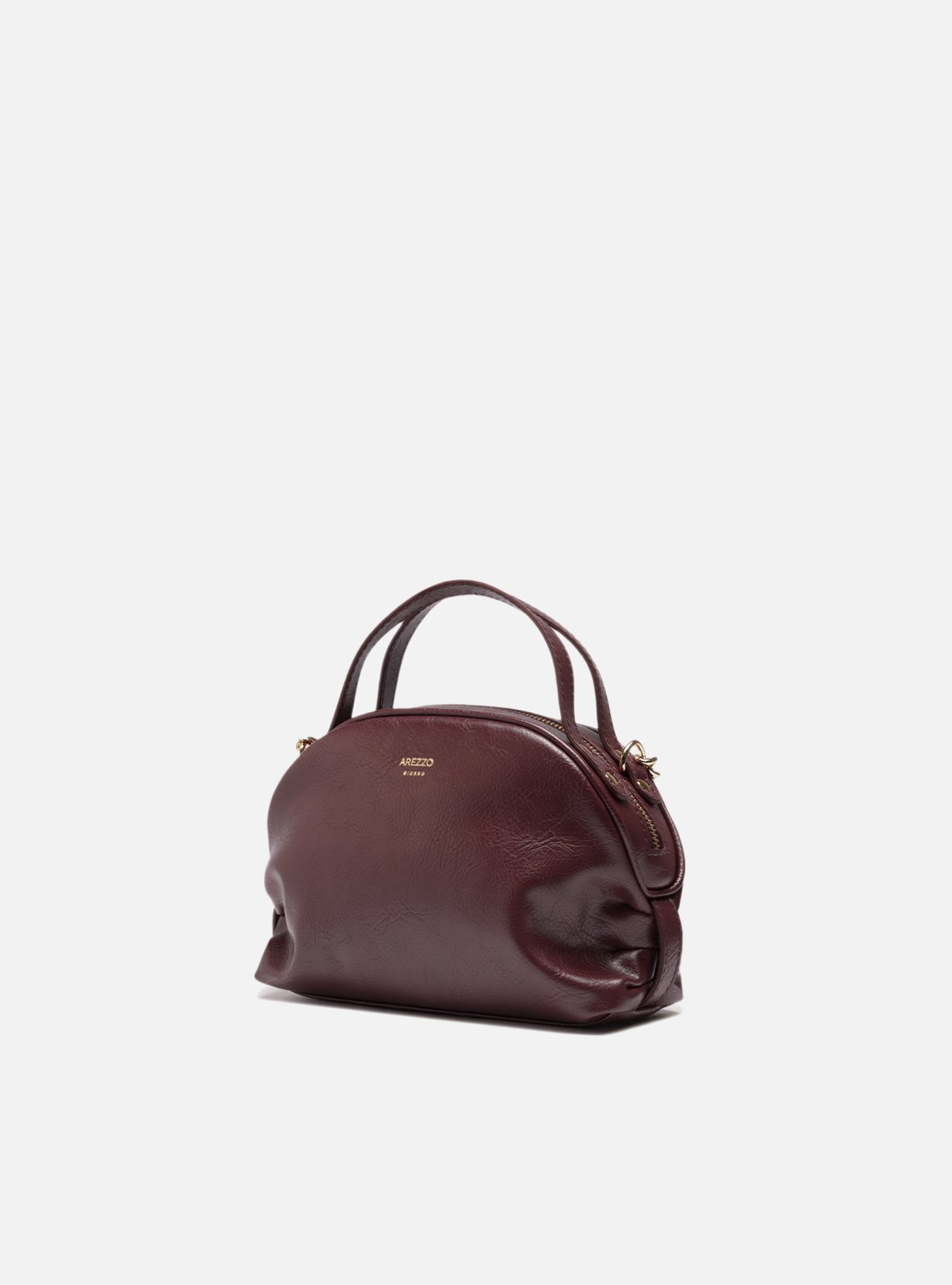 Bolsa Tiracolo Vermelha Pequena Corrente Dourada — foto 2