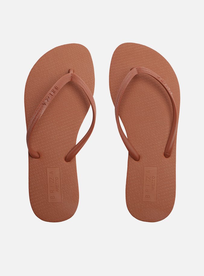 Chinelo de Dedo Laranja Essential Brizza