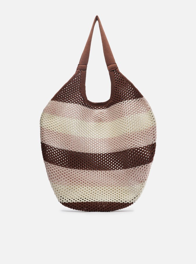 Bolsa Shopping Colorida Croch� Mayra Grande