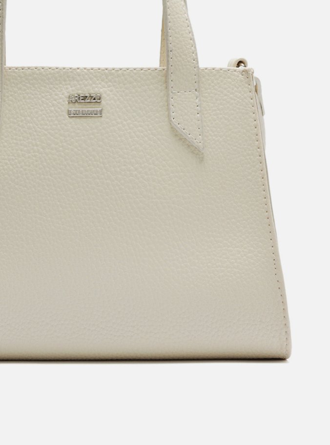 Bolsa Branca Tote Média