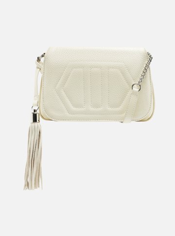 Bolsa Tiracolo Off-White Verona Pequena Corrente