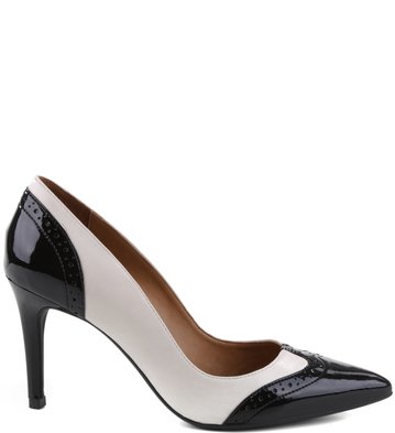 Scarpin Bicolor P&B
