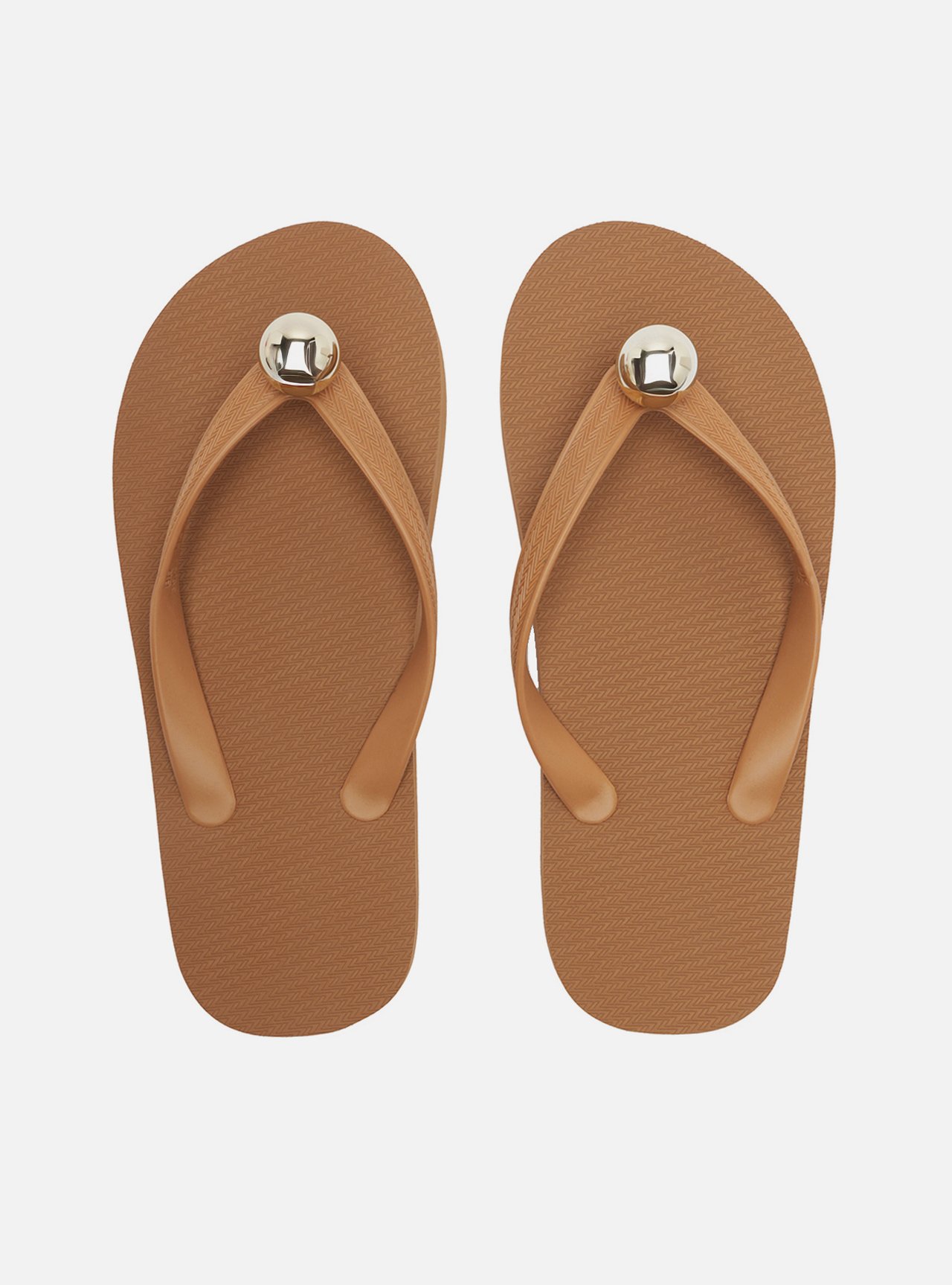Chinelo de Dedo Marrom Brizza Up Esfera — foto 3