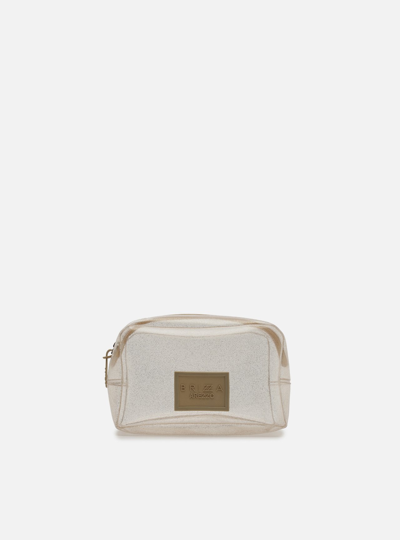 Necessaire Dourada Vinil Glitter Liz Brizza — foto 1