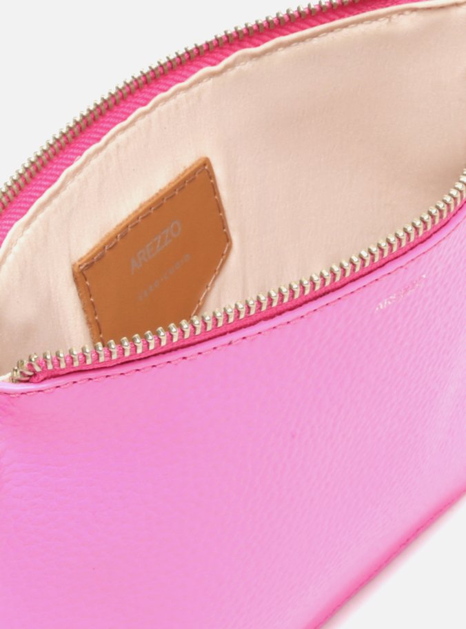Necessaire Couro Rosa