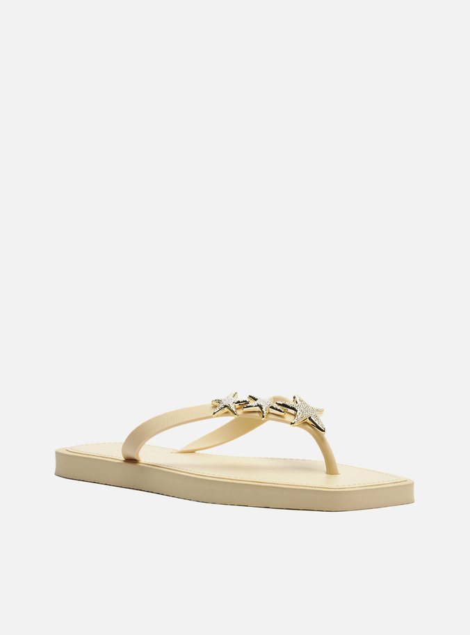 Chinelo Off-White Estrela Brizza