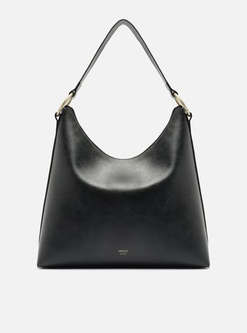 Bolsa Hobo Preta Grande