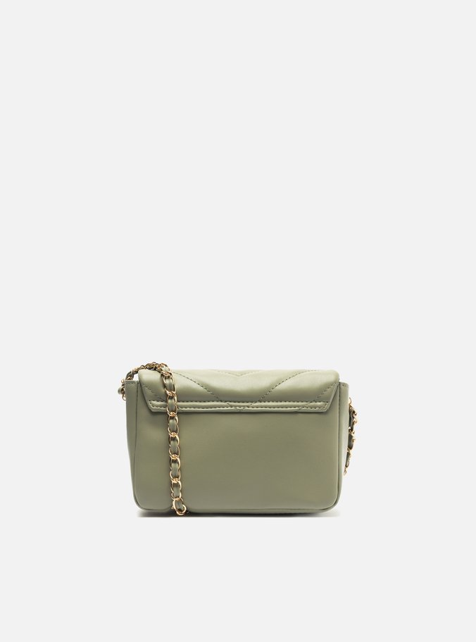 Bolsa Verde Tiracolo Média Matelassê