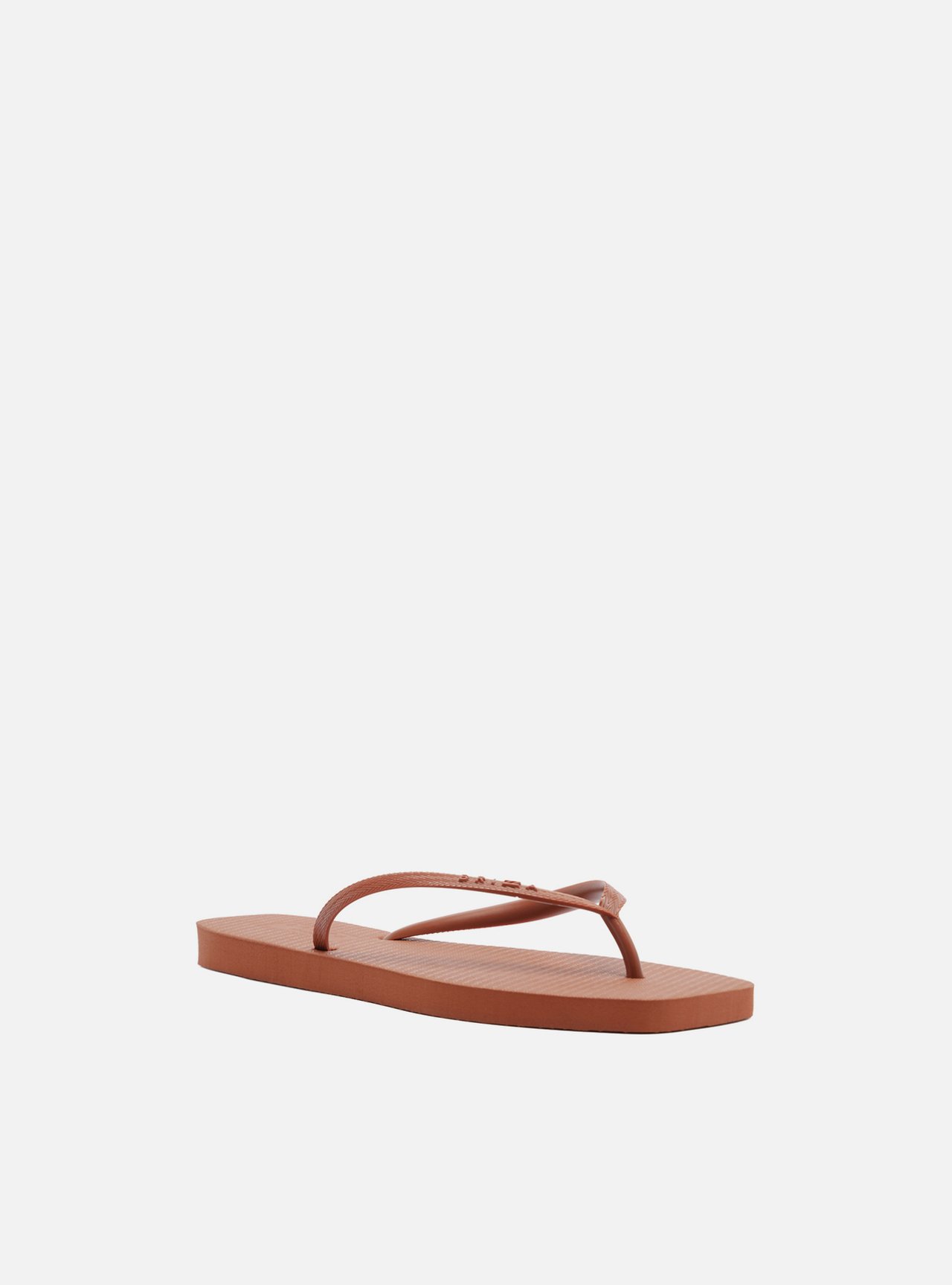 Chinelo de Dedo Terracota Básico Square Brizza — foto 2