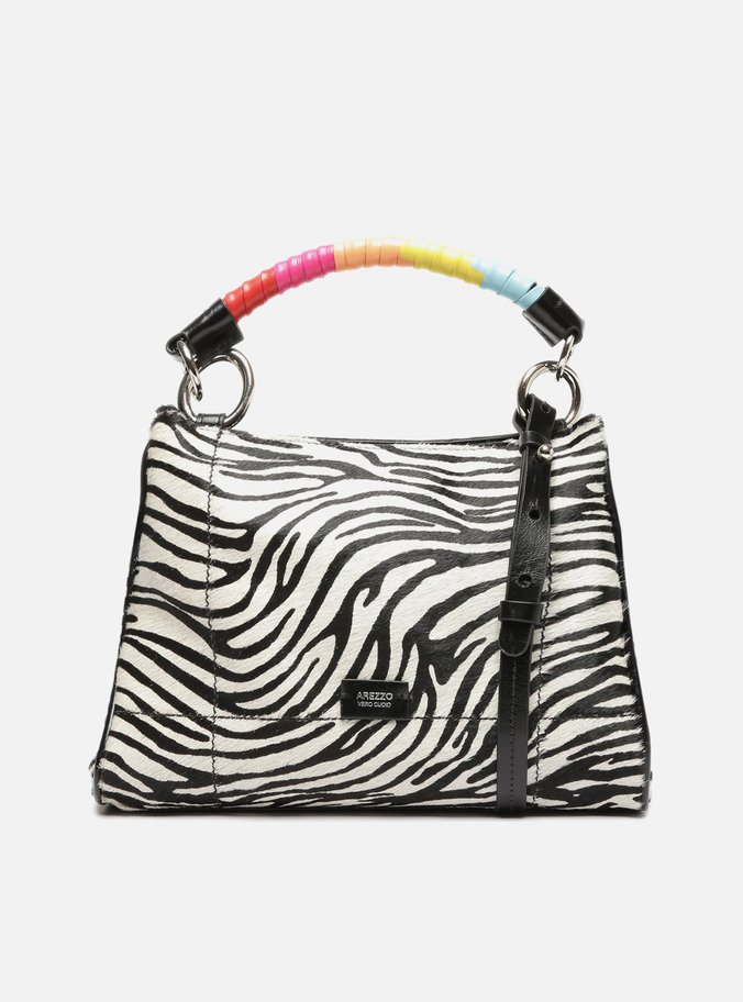 Bolsa Tote Zebra Pelo Média