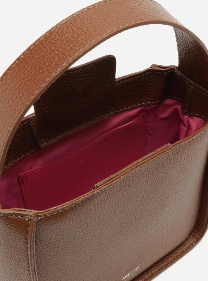 Bolsa Tote Pequena Marrom