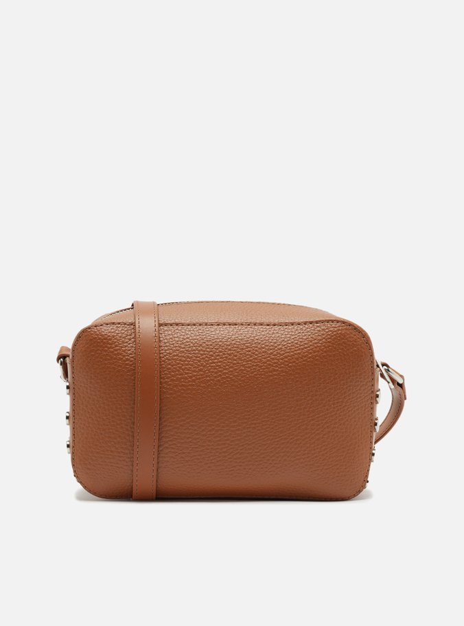 Bolsa Tiracolo Marrom Média