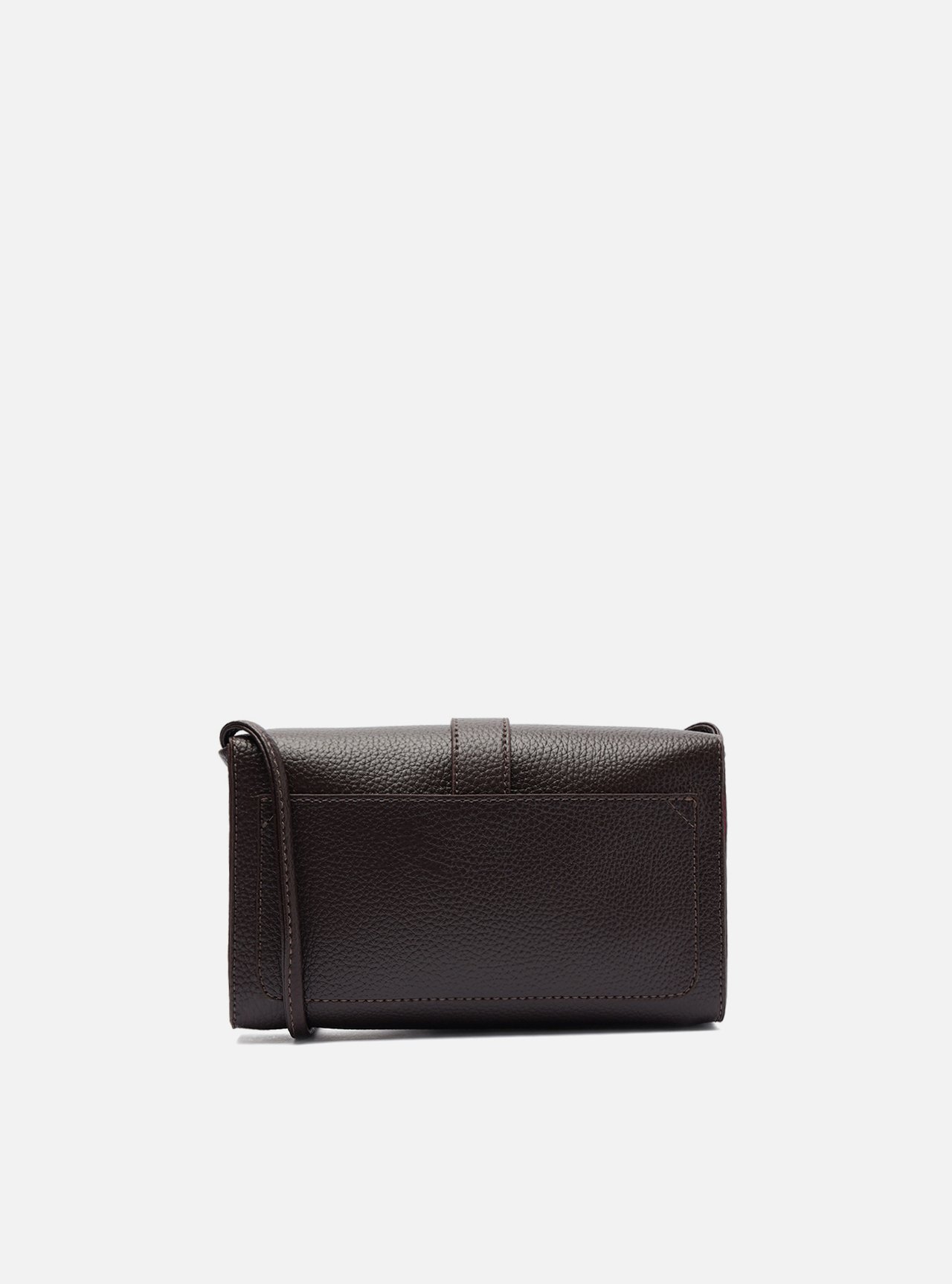 Bolsa Tiracolo Marrom Uva Betina Pequena — foto 3