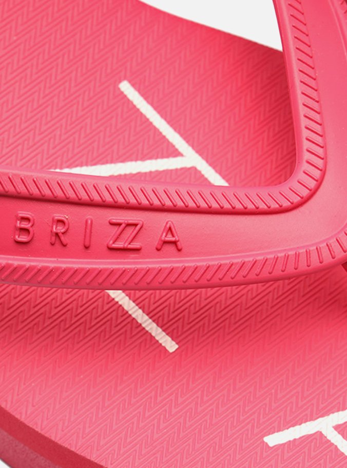 Chinelo de Dedo Rosa Plataforma Bold Brizza