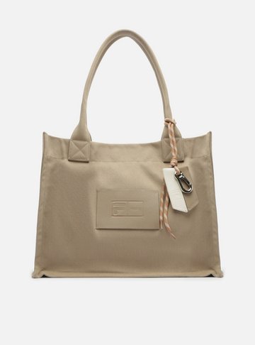 Arezzo — Bolsa Shopping Cinza Grande Fila