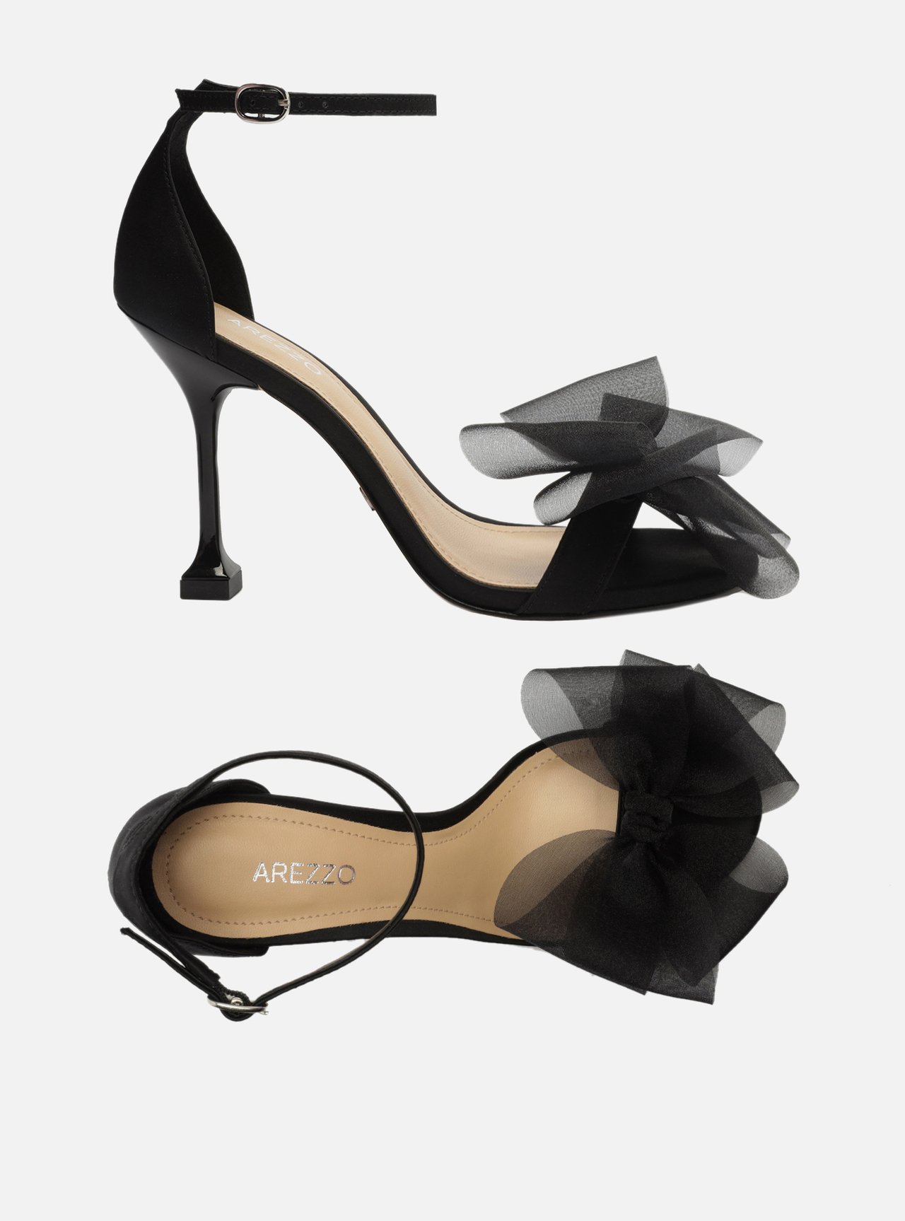 Sandalia arezzo de best sale laço