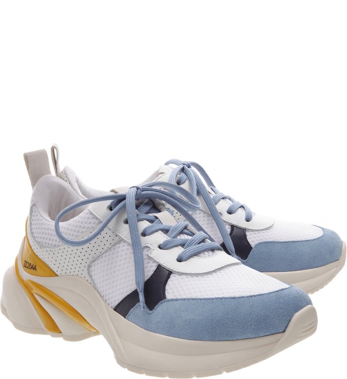 Tênis ZZ 2044 Multi Azul e Amarelo