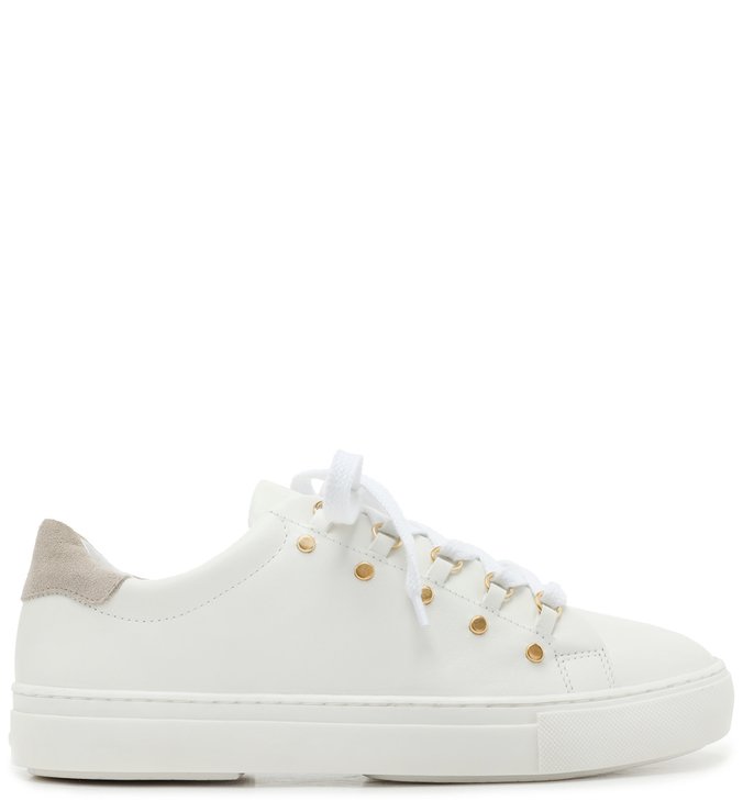 tenis branco couro arezzo