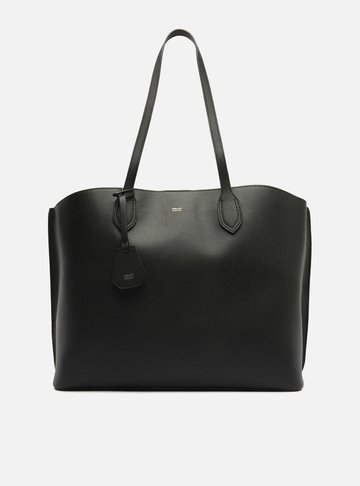 Bolsa Shopping Preta Grande Bag Charm