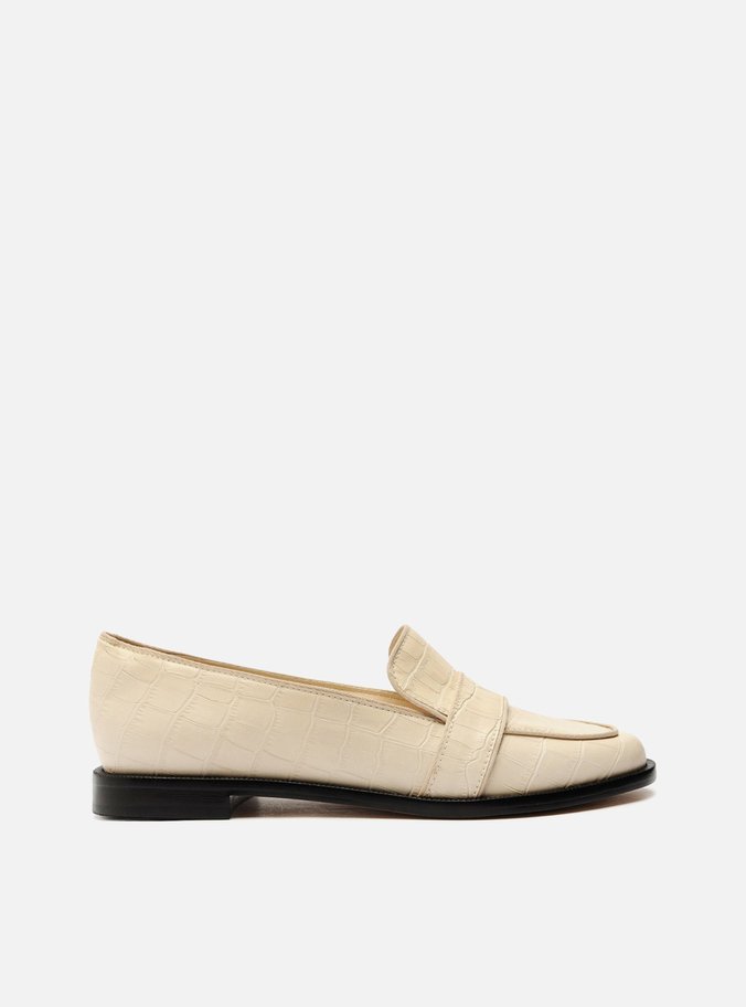 Mocassim Off-White Croco Uptown
