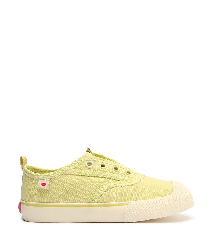 Tênis Infantil Slip On Verde Lona