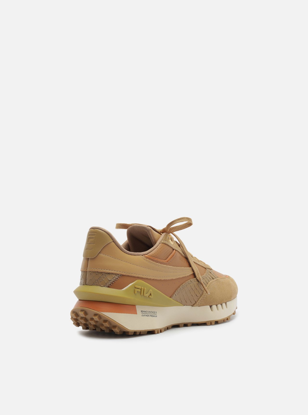 Tênis Marrom Solado Esportivo Suede Fila — foto 3