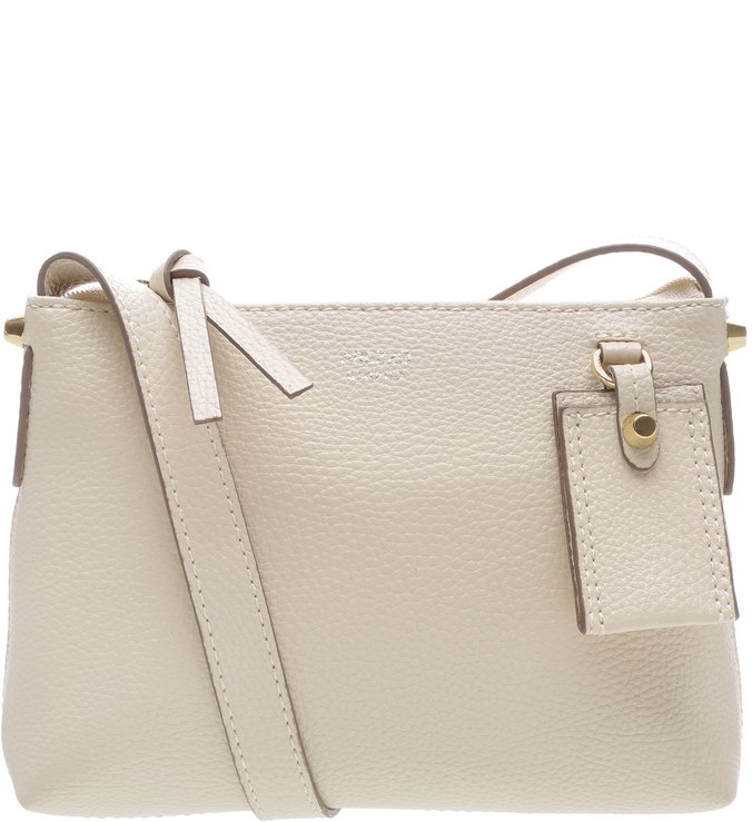 Bolsa Tiracolo Pequena Bag Charm  Off White