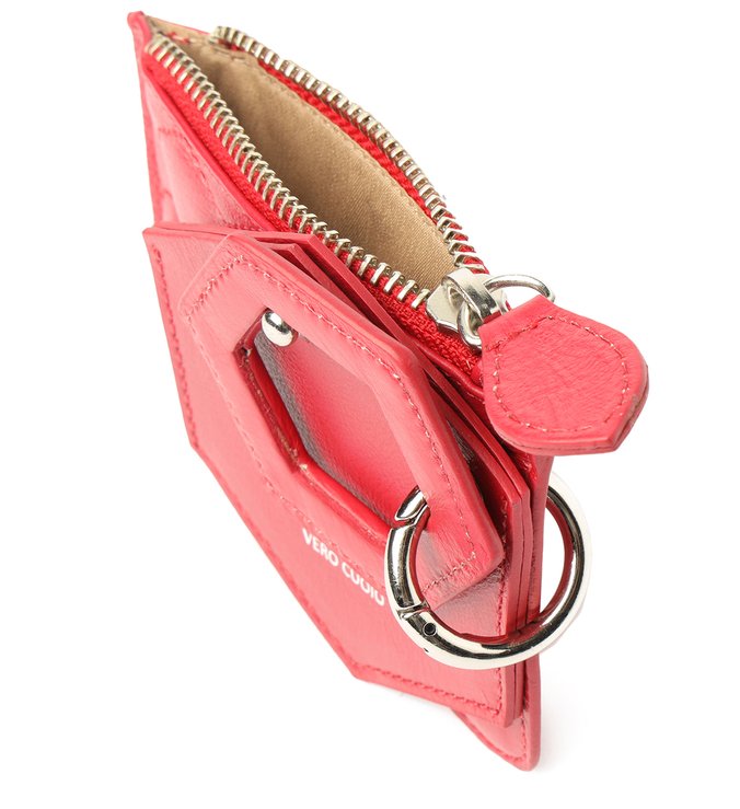 Bag Charm Vermelho Couro Bee.ZZ Escarlate