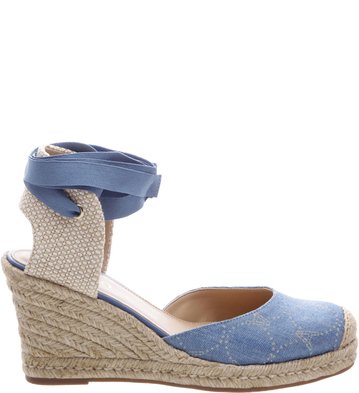 Espadrille Natural Blue