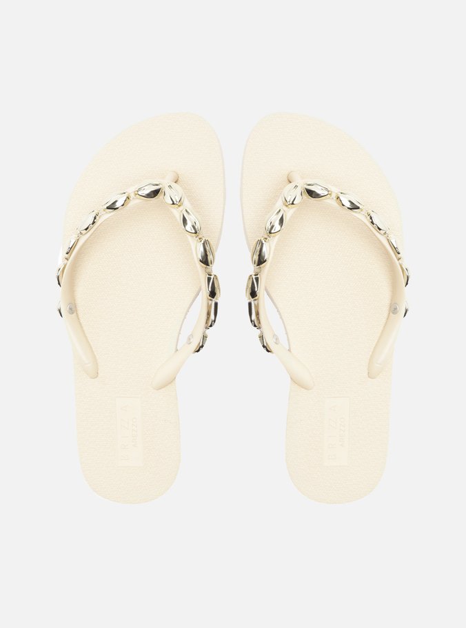 Chinelo de Dedo Off-White Essential Búzios