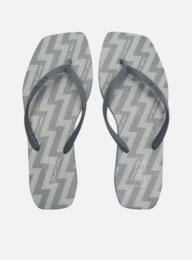 Chinelo de Dedo Azul Square Eletrizzante