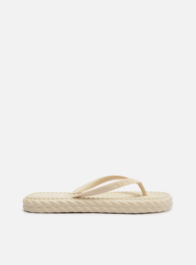 Chinelo de Dedo Branco Marrocos Flip Flop