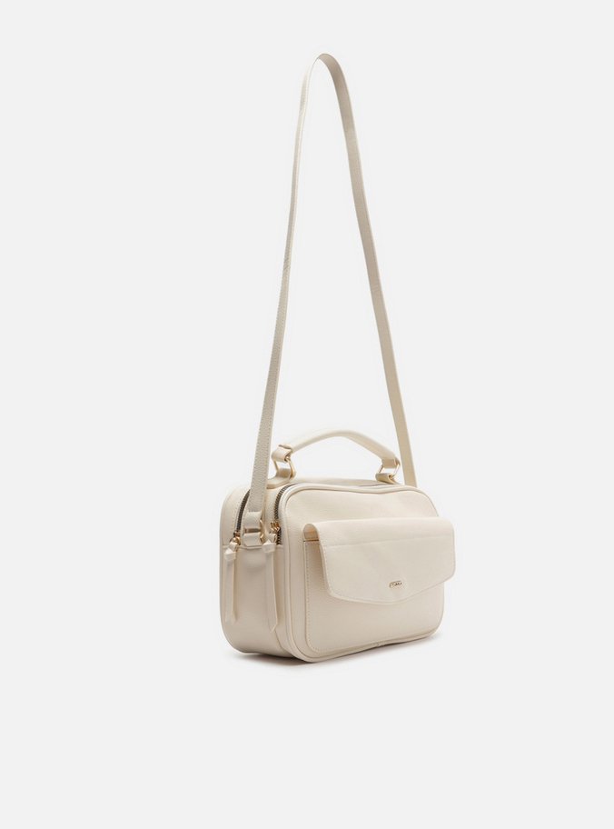 Bolsa Branca Tiracolo Média