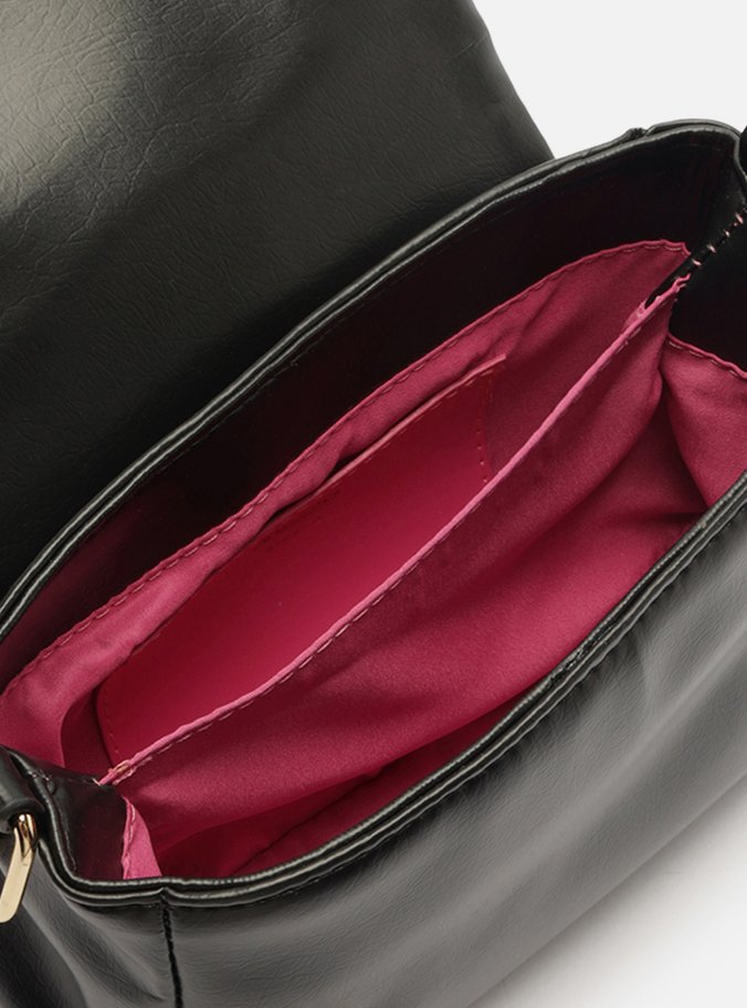 Bolsa Tiracolo Preta Pequena Alça Extra Corrente