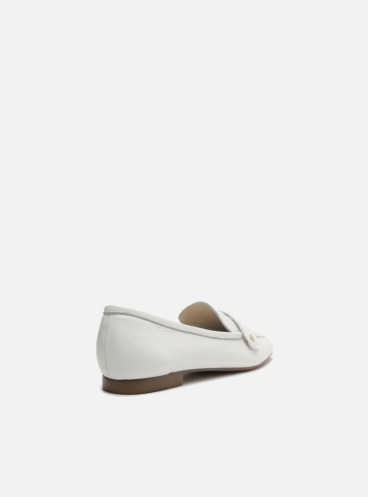 Loafer Branco Couro Bridão Switch com Troca de Bridão — foto 3