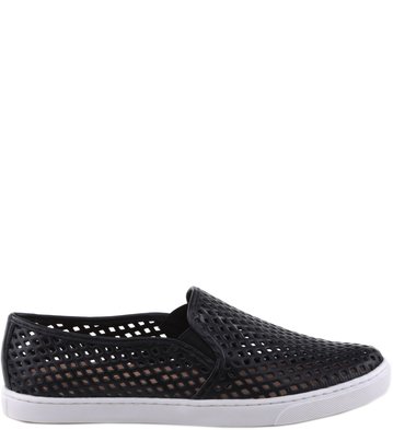 Slip-on Perfurado Preto