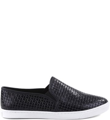 Slip-on Trama Tressê Preto