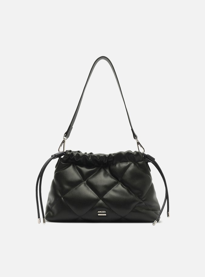Bolsa Shoulder Preta Matelassê