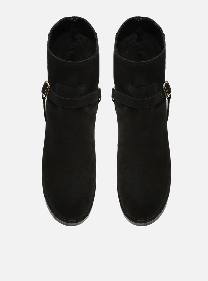 Bota Preta Cano Curto