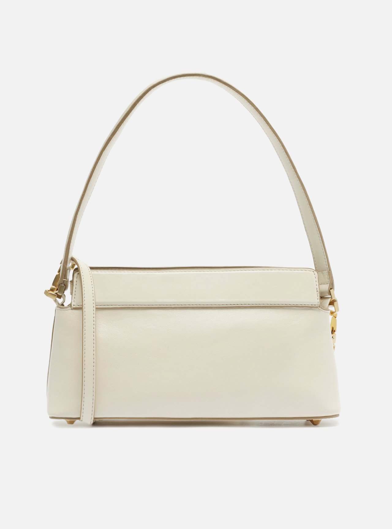 Bolsa Tiracolo Off-White Couro Pequena Victória — foto 3