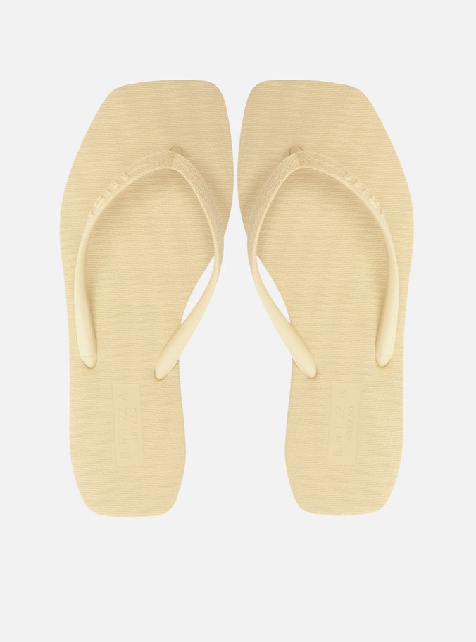 Chinelo de Dedo Off White Square + Kit Pins