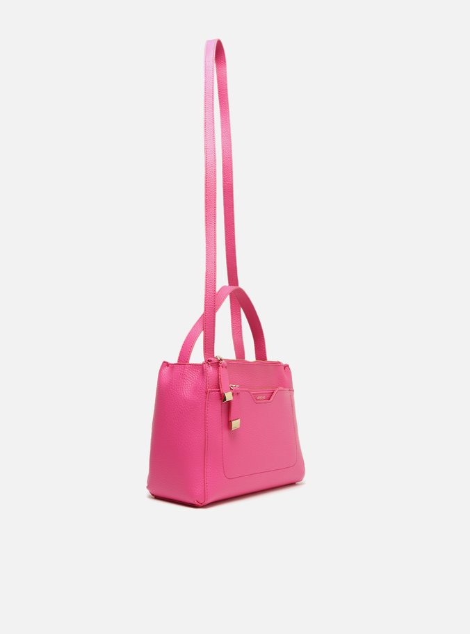 Bolsa Rosa Tote Média
