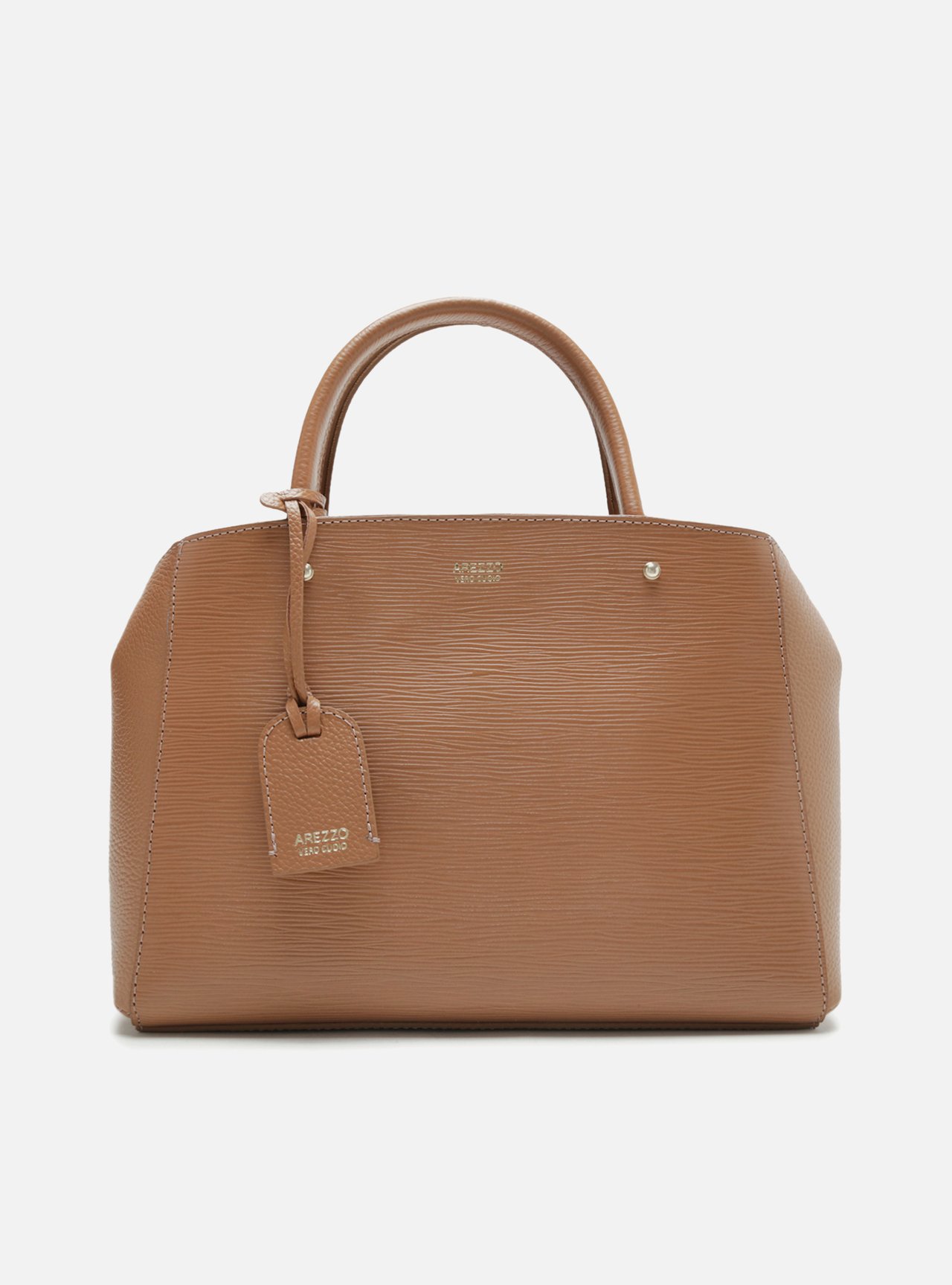 Bolsa Couro Tote Média Bella Natural Peach — foto 1