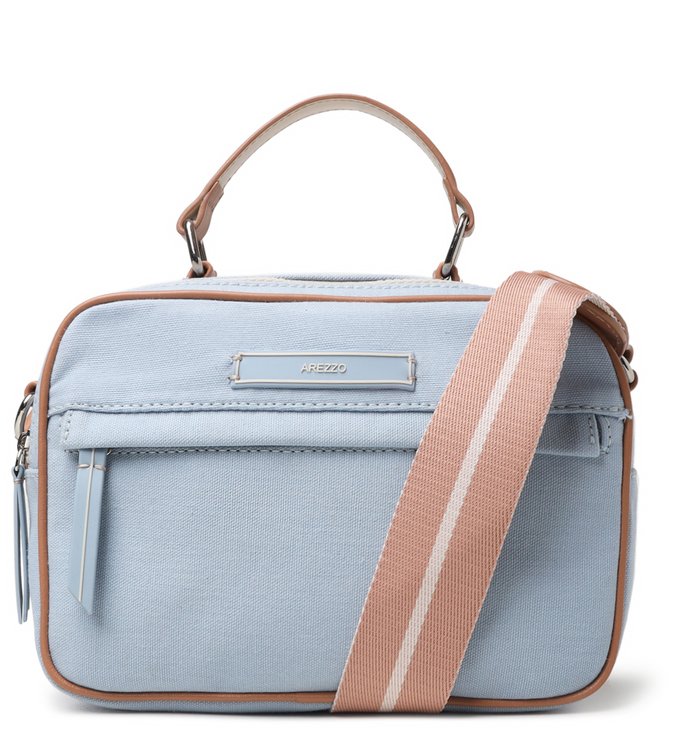 Arezzo bolsa azul clearance
